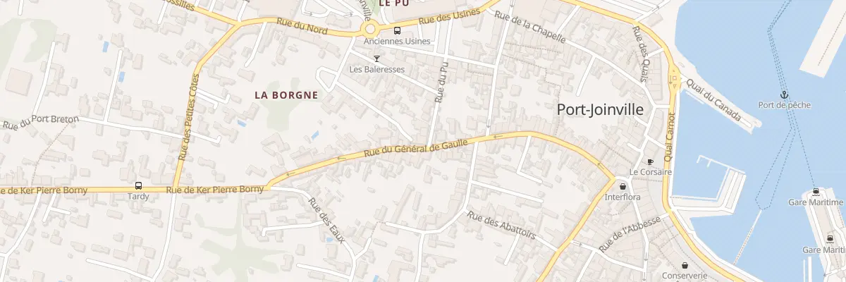 Plan du 56 Rue du général de gaulle à L’Île-d’Yeu
