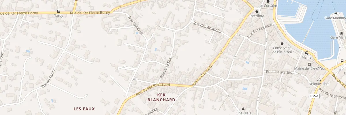 Plan du 31B Rue de la fée à L’Île-d’Yeu