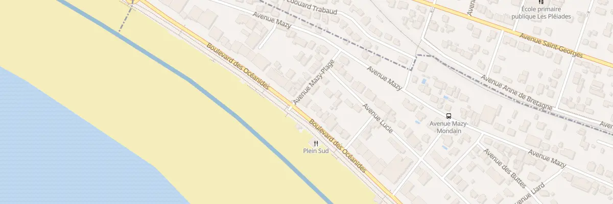 Plan du 182 Bd Oceanides à Pornichet