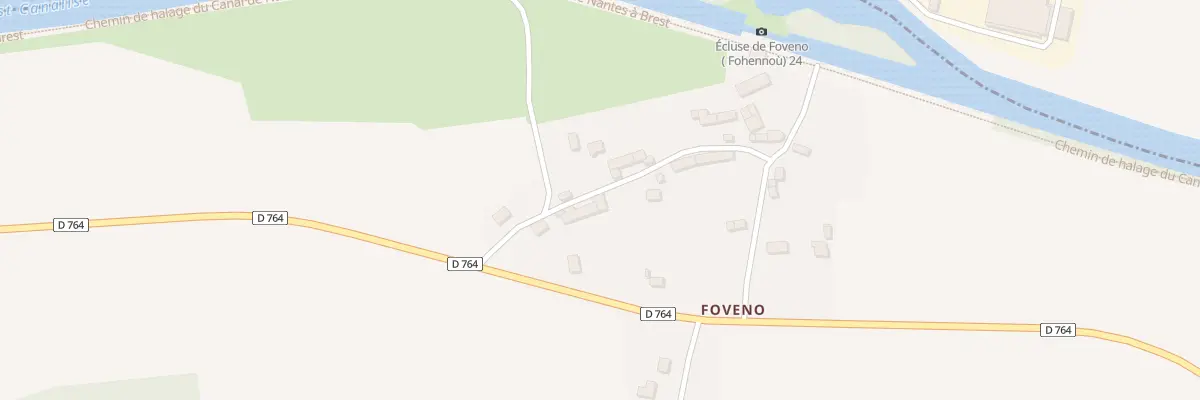 Plan du 5003 Fohenno à Saint-Congard