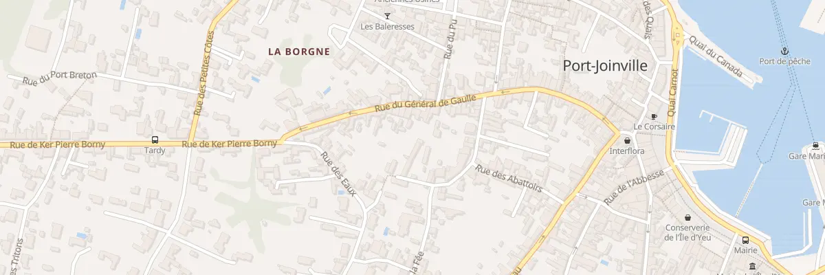 Plan du 53 Rue du général de gaulle à L’Île-d’Yeu