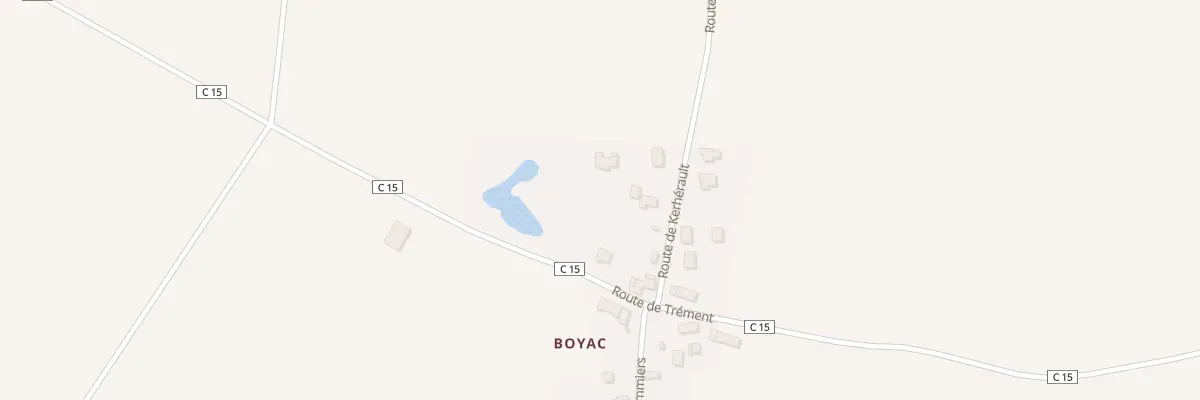 Plan du 9 Rte de Kerherault - Boyac à Herbignac