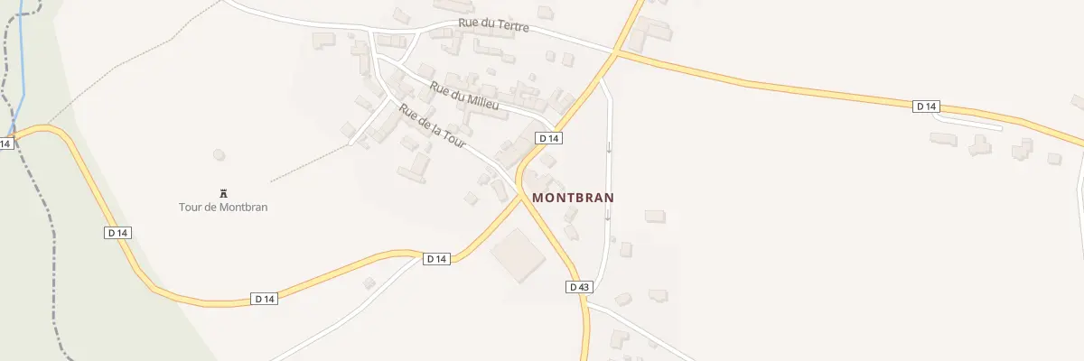 Plan du 3 Rue de la Forge Montbran à Pléboulle