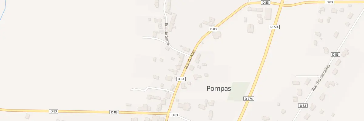 Plan du 43 Rue du Mes - Pompas à Herbignac