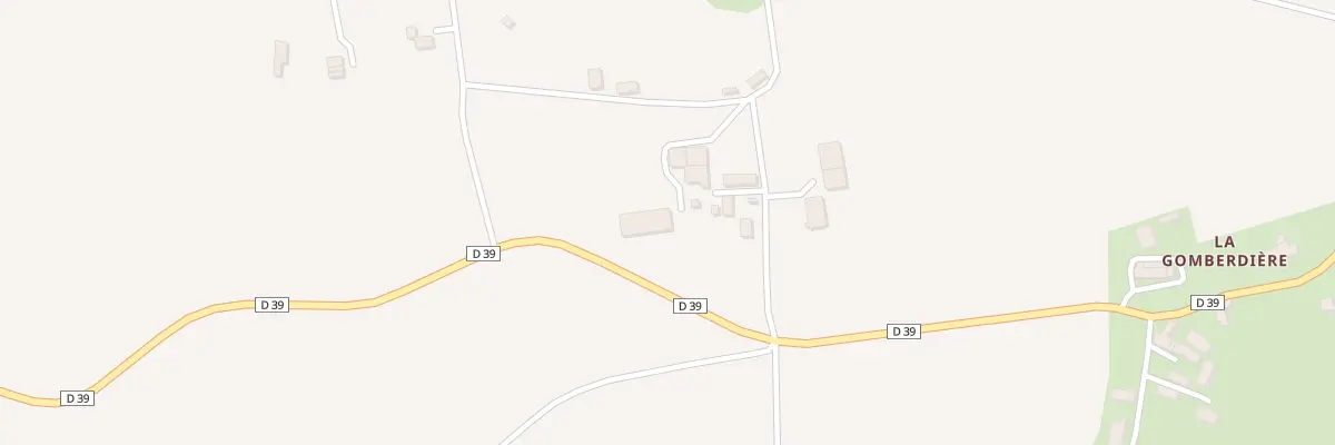 Plan du 5 La Hervais à Rouillac