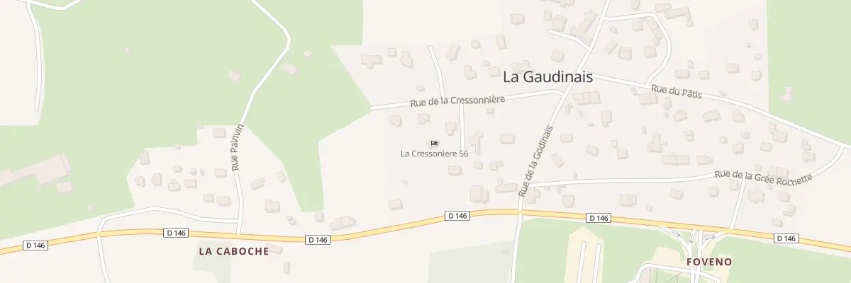 Plan du 7 Rue de la Cressonnière à Missiriac