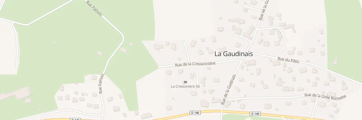 Plan du 8 Rue de la Cressonnière à Missiriac