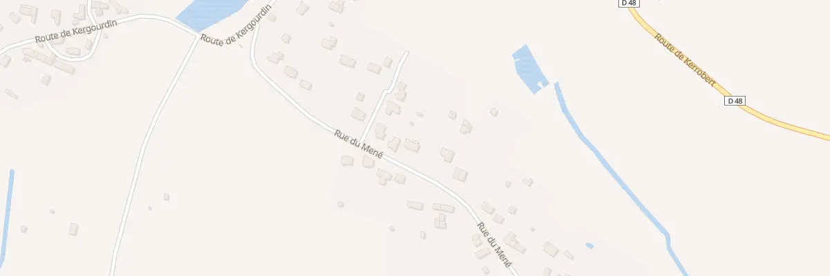 Plan du 21 Rue du Mené à Guérande