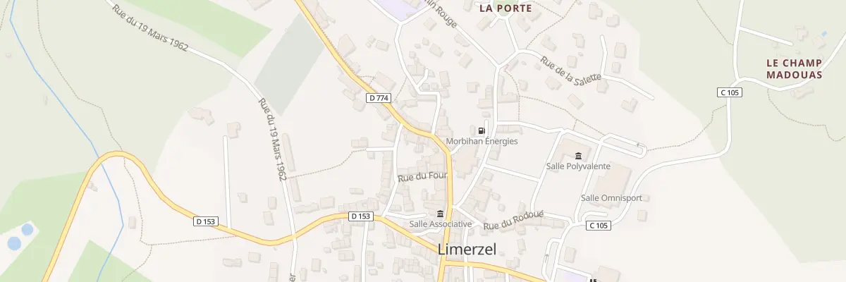 Plan du 5 Rue de la Mairie à Limerzel