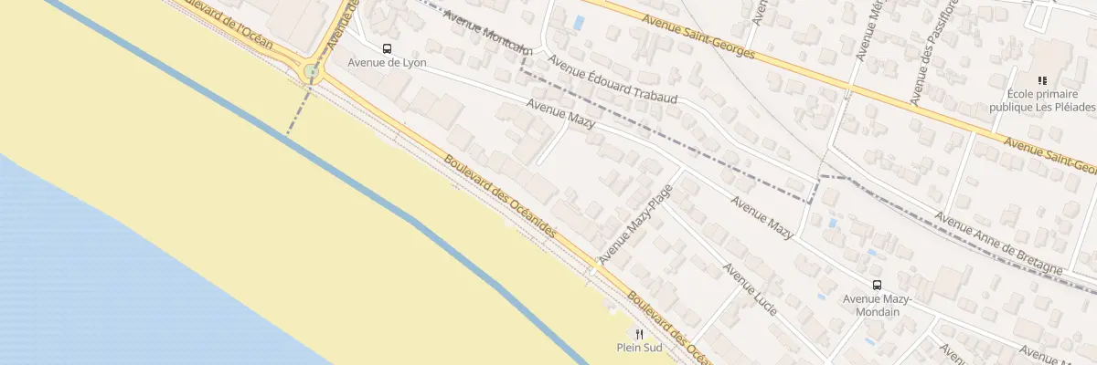Plan du 190 Bd Oceanides à Pornichet