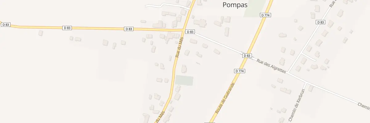 Plan du 18 Rue du Més-Pompas à Herbignac