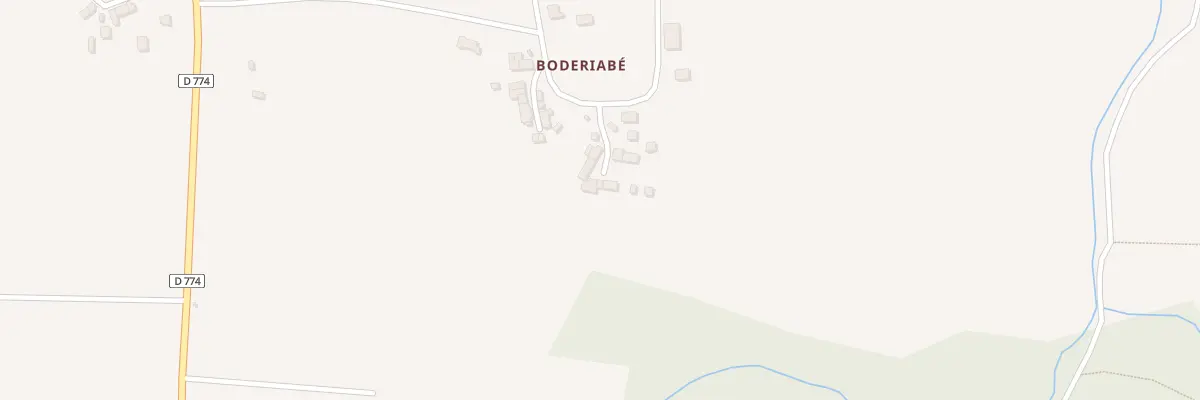 Plan du 5710 Boderiabe à Limerzel