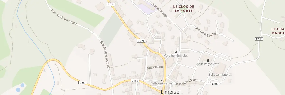 Plan du 9 Rue de la Mairie à Limerzel
