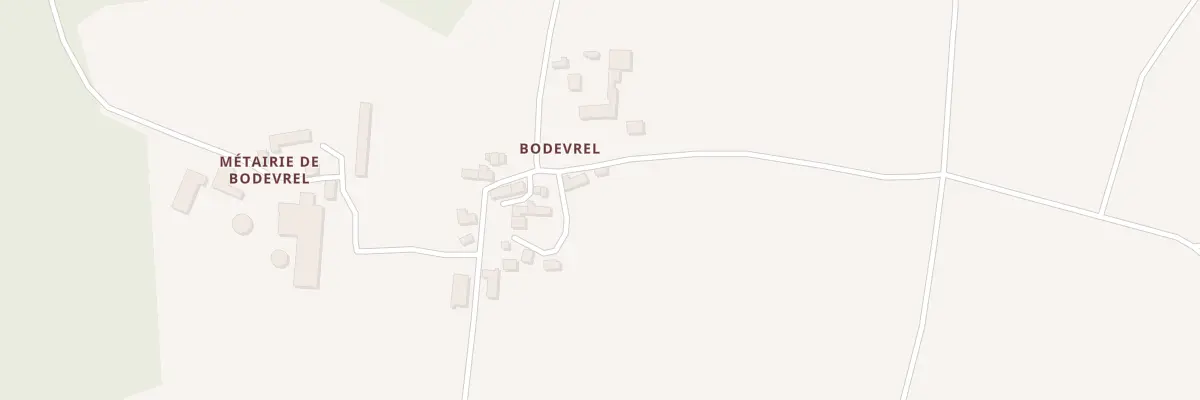Plan du 5076 Bodevrel à Pluherlin