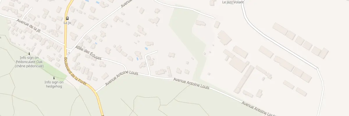 Plan du 11 Av Antoine Louis à La Baule-Escoublac