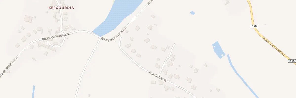 Plan du 7 Rue du Mené à Guérande