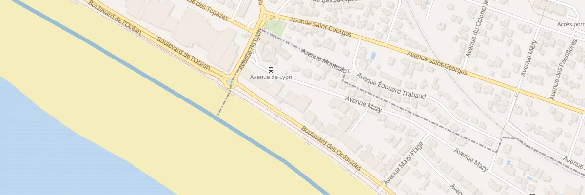 Plan du 208 Bd Oceanides à Pornichet