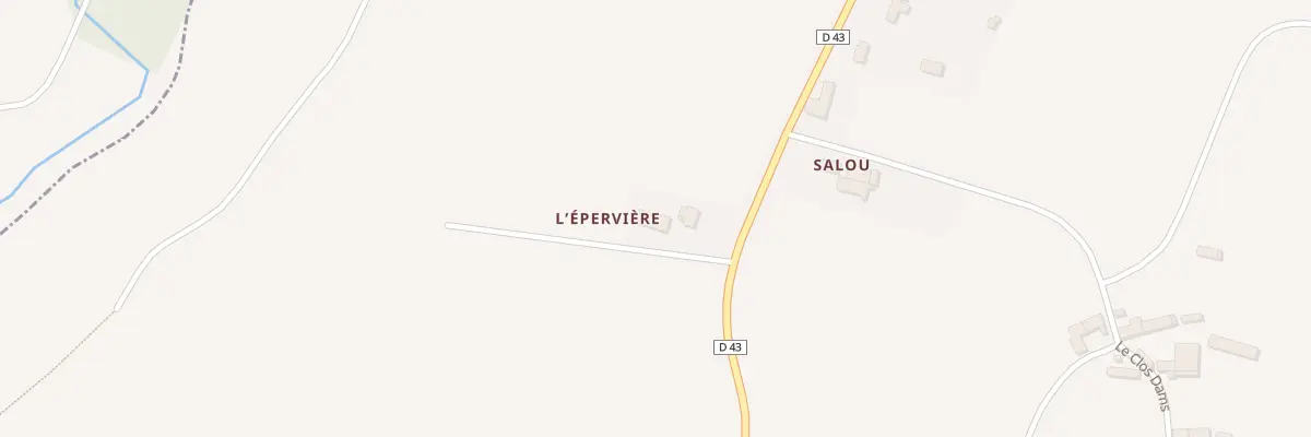 Plan du 20 Rue de la Forge l’Eperviere à Pléboulle