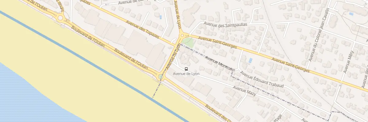 Plan du 9 Av de Mazy à Pornichet