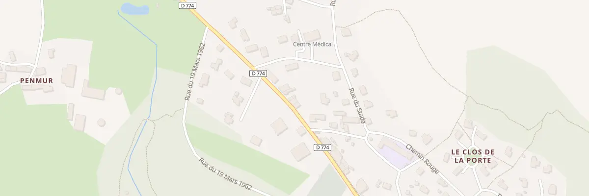 Plan du 5263 Rue de la Mairie à Limerzel