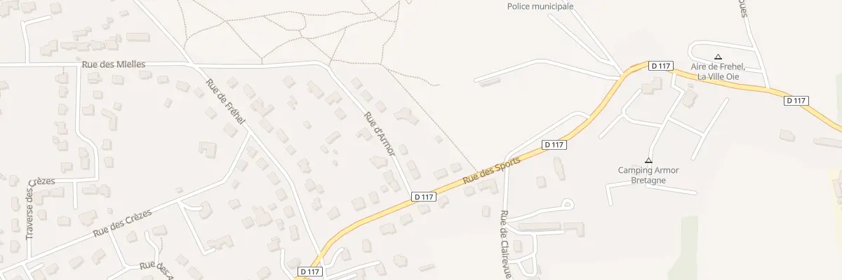 Plan du 6 Rue d’Armor à Fréhel
