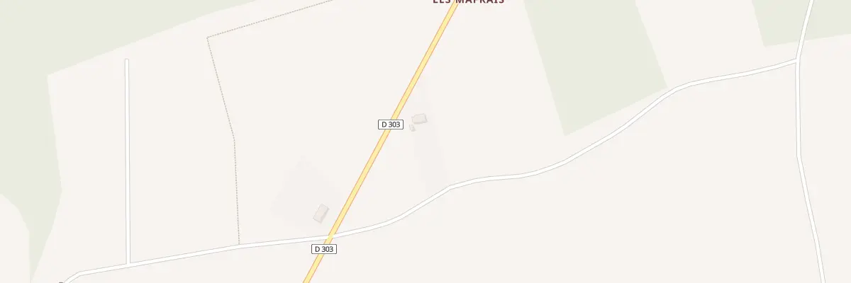 Plan du 1 Les Mafrais à Saint-Brieuc-de-Mauron