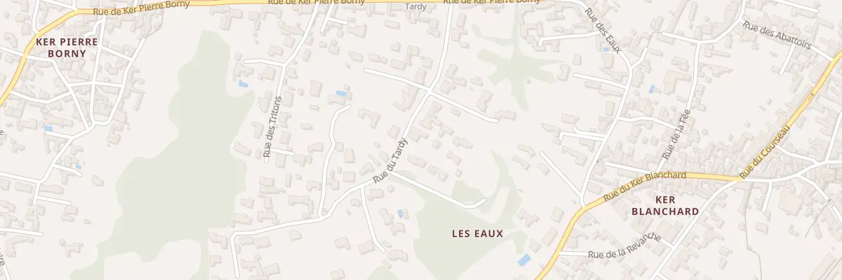 Plan du 33 Rue du tardy à L’Île-d’Yeu