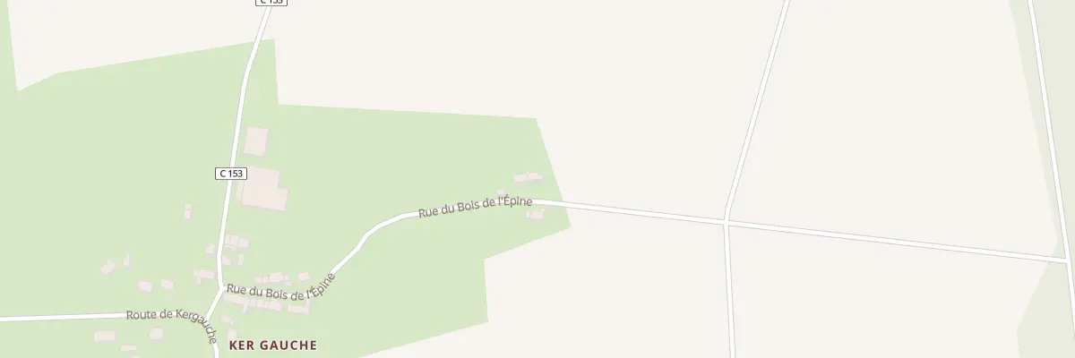 Plan du 39 Rue du Bois de l’Epine à Herbignac