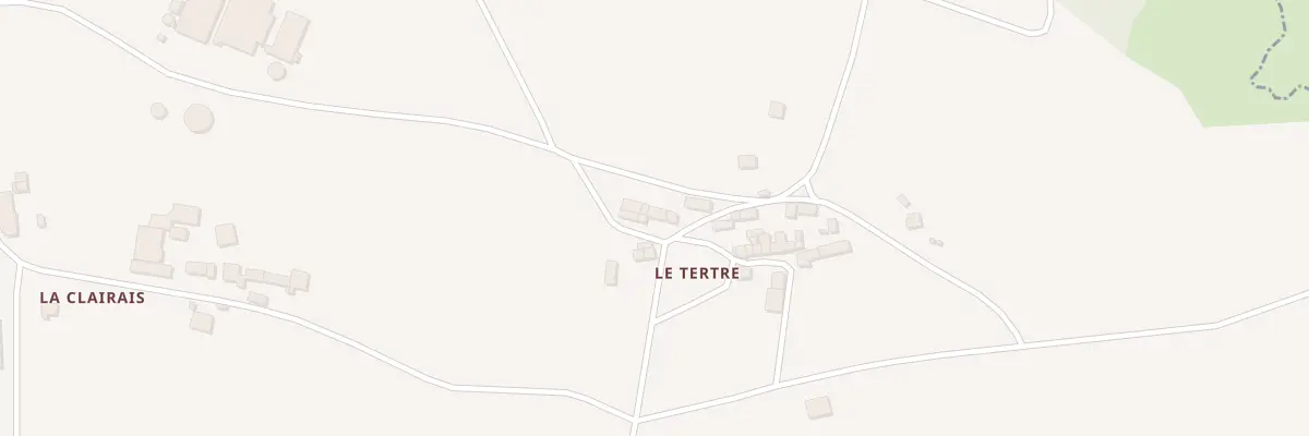 Plan du 7 Le Tertre à Rouillac