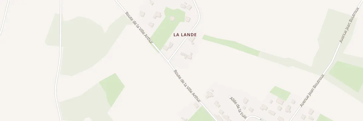 Plan du 9000 Rte de la Ville Arthur à La Baule-Escoublac