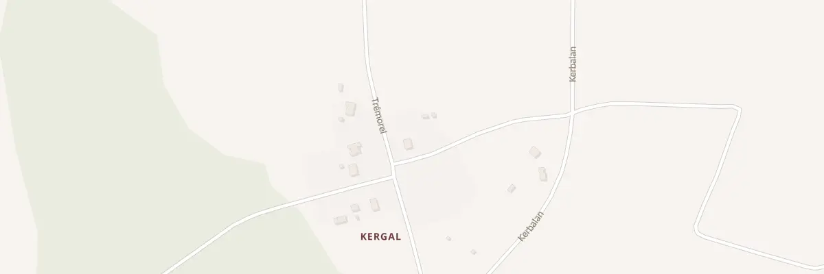 Plan du 18 Tremorel à Férel