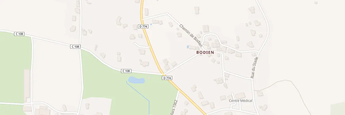 Plan du 5280 La Croix de Bas à Limerzel
