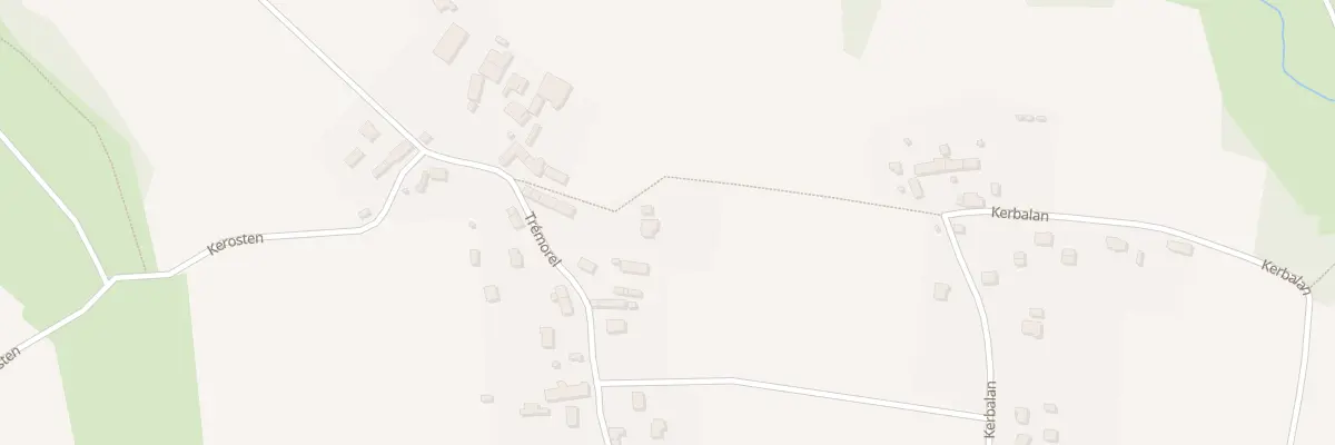 Plan du 54 Tremorel à Férel