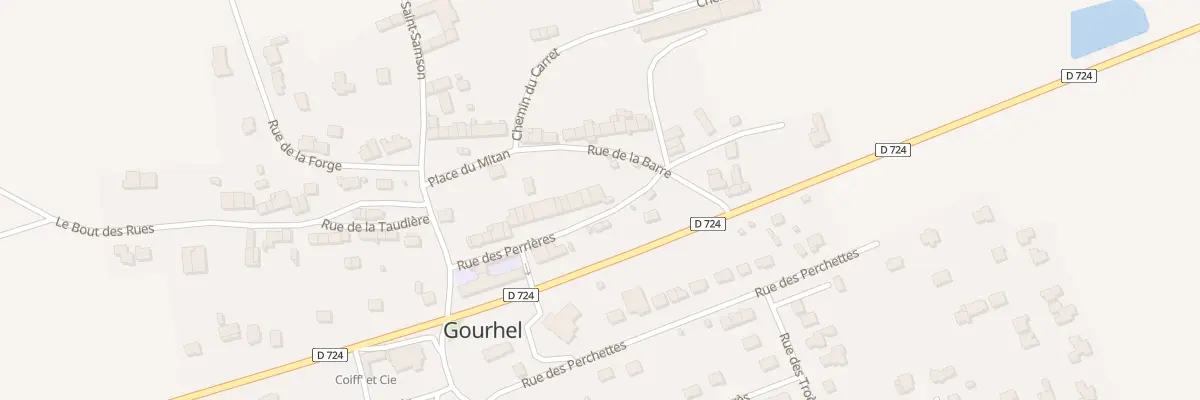 Plan du 27 Rue des Perrières à Gourhel
