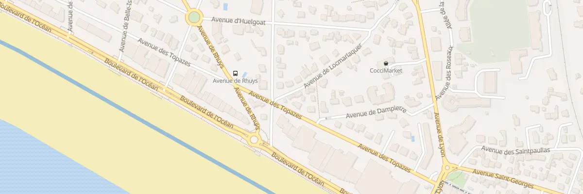 Plan du 4 Av de Locmariaquer à La Baule-Escoublac