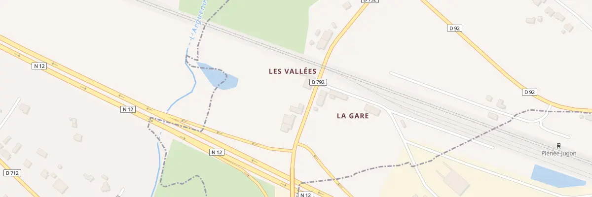 Plan du 5112 Les Vallees - Dolo à Jugon-les-Lacs