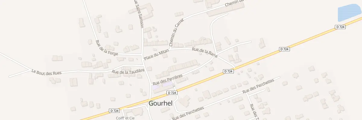 Plan du 15B Rue des Perrières à Gourhel