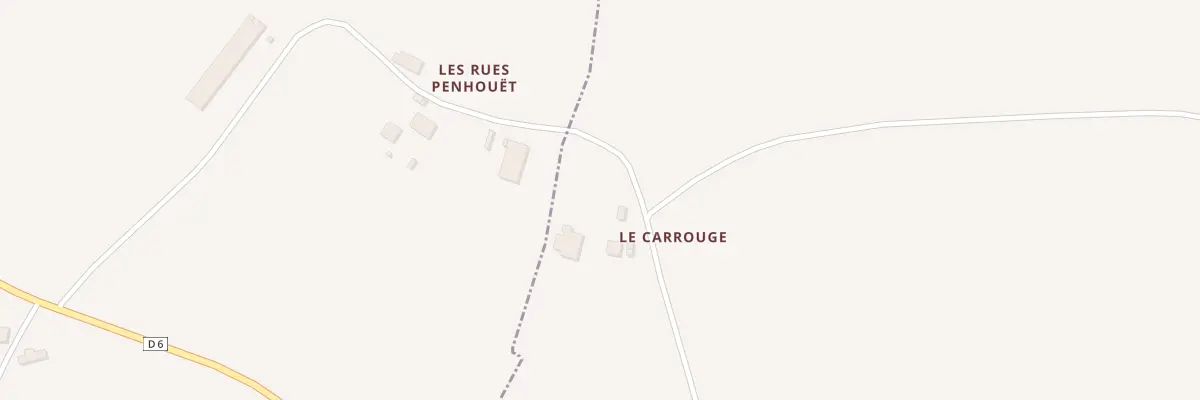 Plan du 3 Le Carrouge à Illifaut