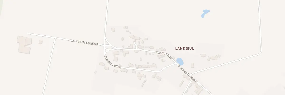 Plan du 12 Rue du Lavoir - Landieul à Herbignac