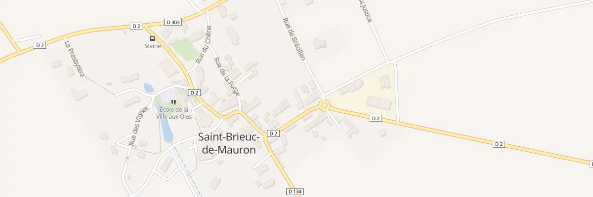 Plan du 21 Rue de la Quintaine à Saint-Brieuc-de-Mauron