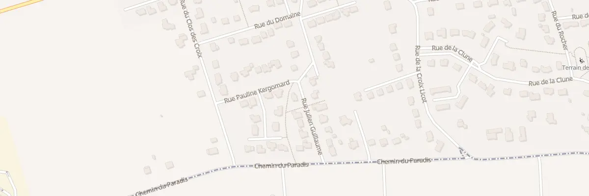 Plan du 9 Rue Julien Guillaume à Gourhel