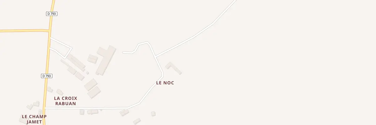 Plan du 11 Le Noc à Mérillac