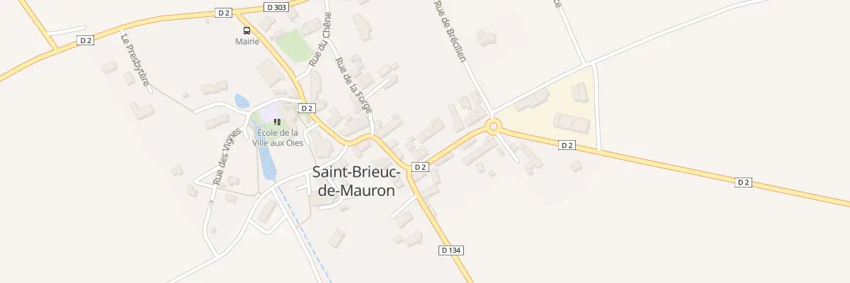 Plan du 15 Rue de la Quintaine à Saint-Brieuc-de-Mauron