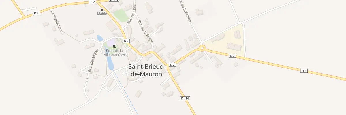 Plan du 13B Rue de la Quintaine à Saint-Brieuc-de-Mauron