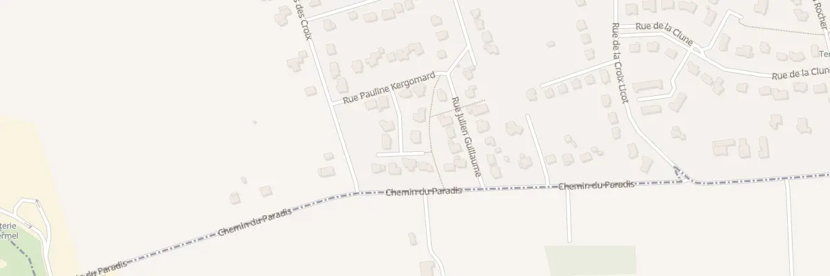 Plan du 3 Imp des Beurbis à Gourhel
