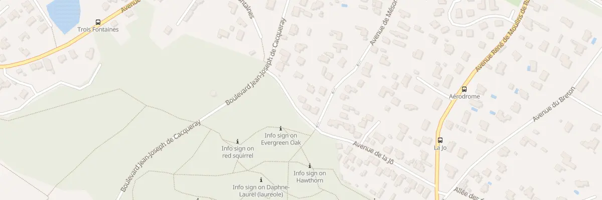 Plan du 7 Av de la Jô à La Baule-Escoublac