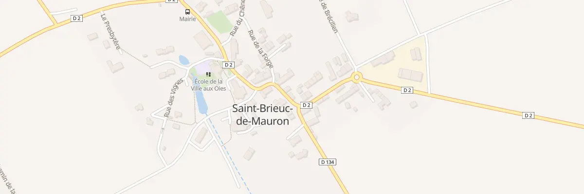 Plan du 11 Rue de la Quintaine à Saint-Brieuc-de-Mauron