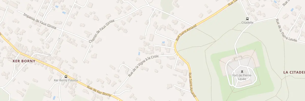 Plan du 14 Rue de la vigne à la croix à L’Île-d’Yeu