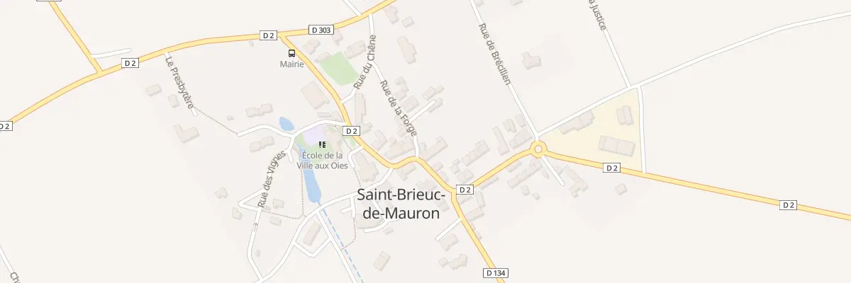 Plan du 7 Rue de la Quintaine à Saint-Brieuc-de-Mauron