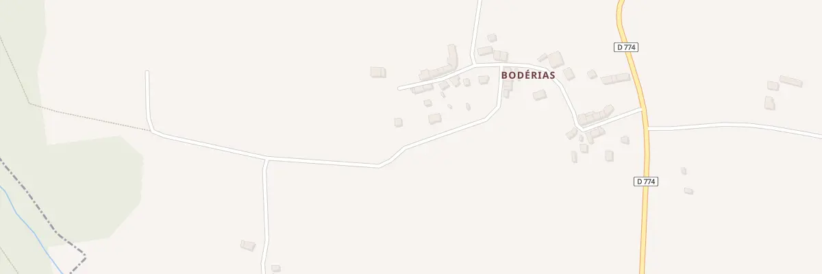 Plan du 5705 Boderias à Limerzel